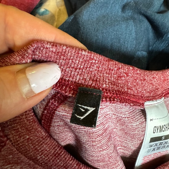 Gymshark Adapt Ombre Seamless Long Sleeve Crop Top - Picture 6 of 12